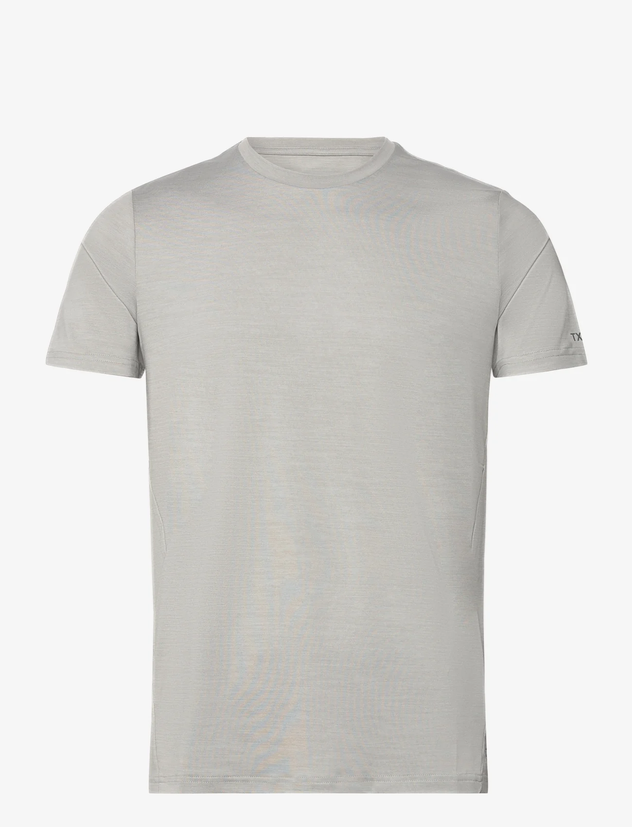 Tenson - TXlite Tee M - short-sleeved t-shirts - light grey - 0