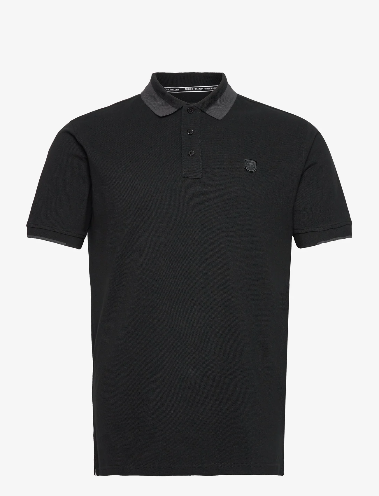 Tenson - Essential Polo M - polo marškinėliai trumpomis rankovėmis - black - 0