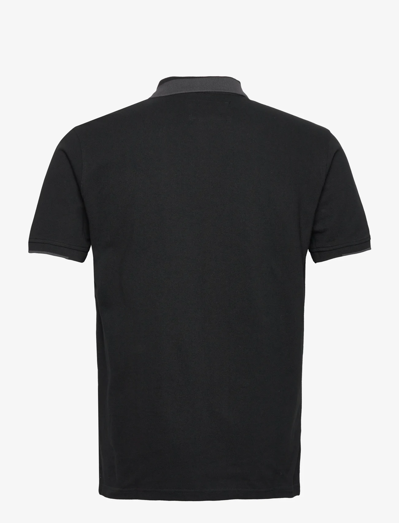 Tenson - Essential Polo M - short-sleeved polos - black - 1