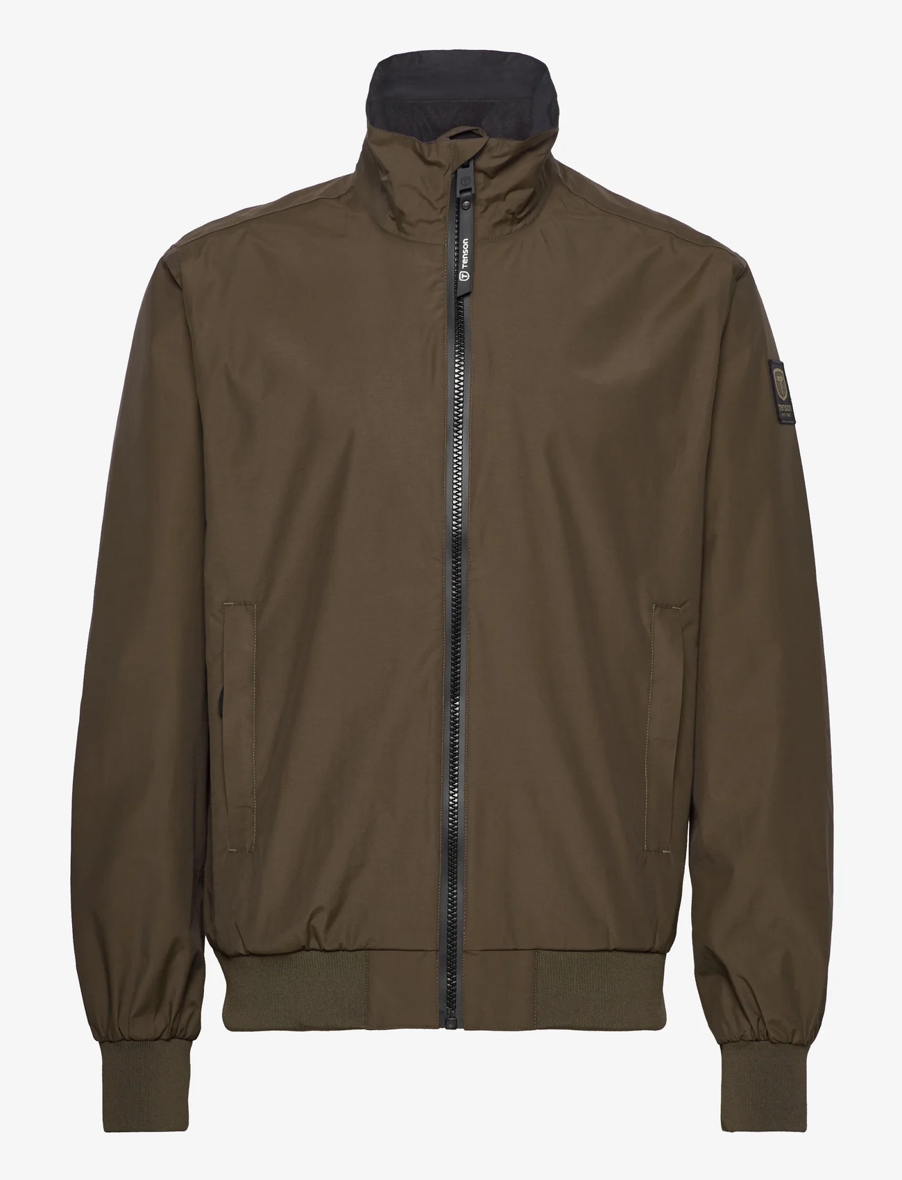 Tenson - Nyle Jacket Men - frilufts- & regnjakker - dark olive - 0