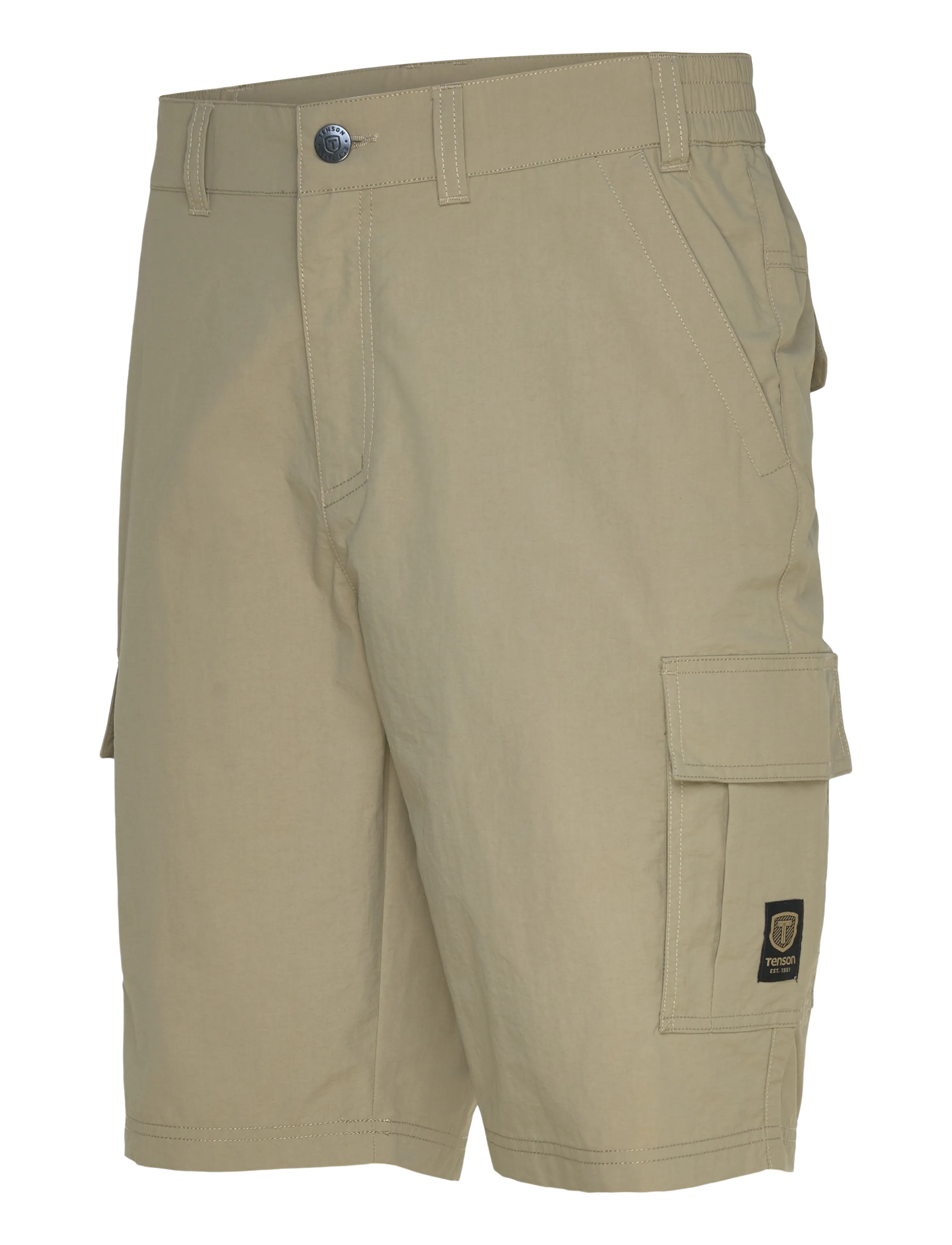 Tenson - Thad Shorts - lühikesed vabaõhupüksid - khaki - 2