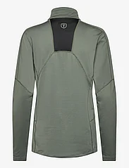 Tenson - TXlite Half Zip - mid layer jackets - grey green - 1