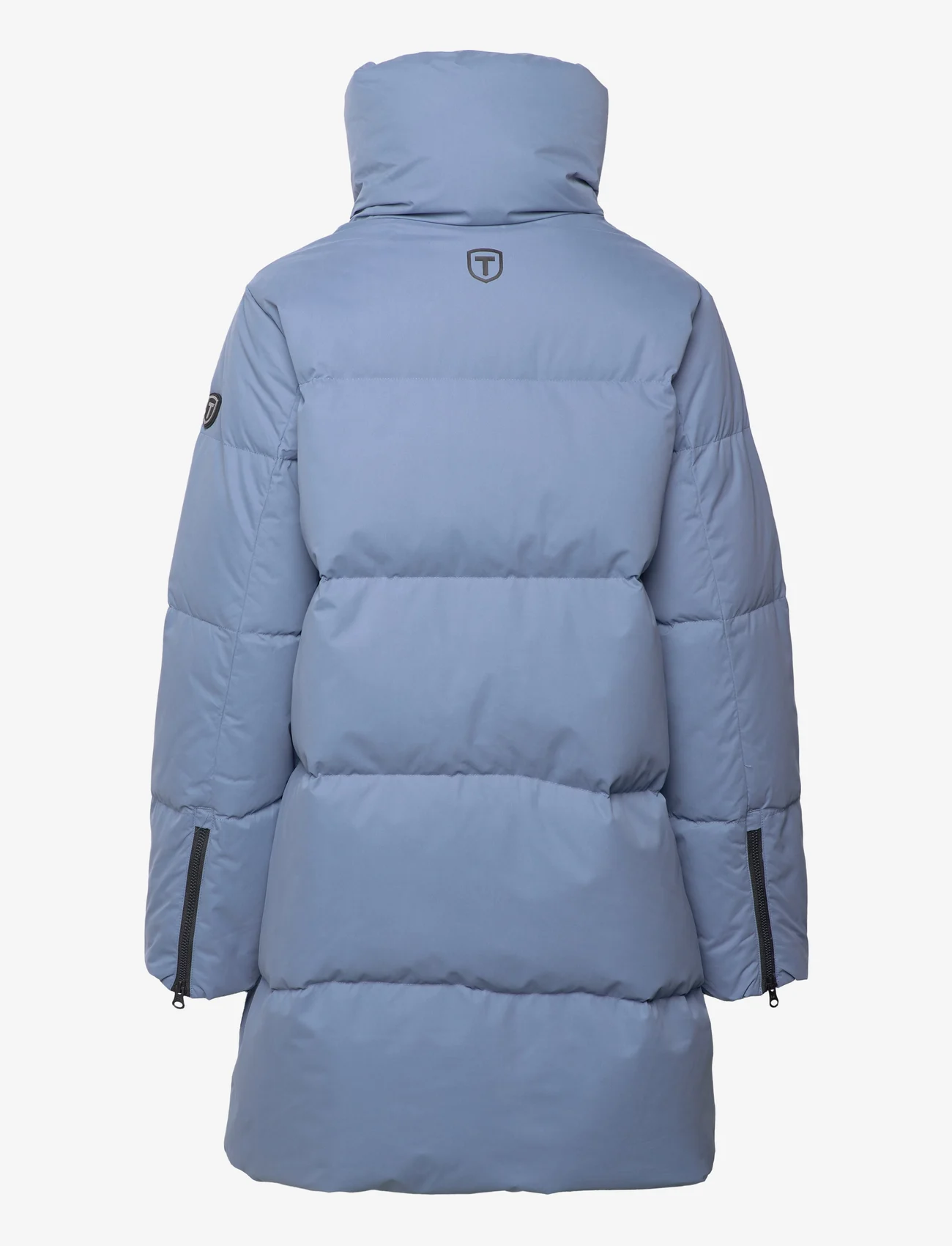 Tenson - Shanna Down Jacket Women - dun- & vadderade jackor - blue grey - 1