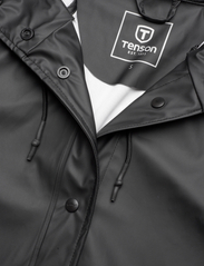 Tenson - Apelviken PU Coat W - rain coats - black - 2