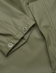 Tenson - Apelviken PU Coat W - rain coats - olive - 3