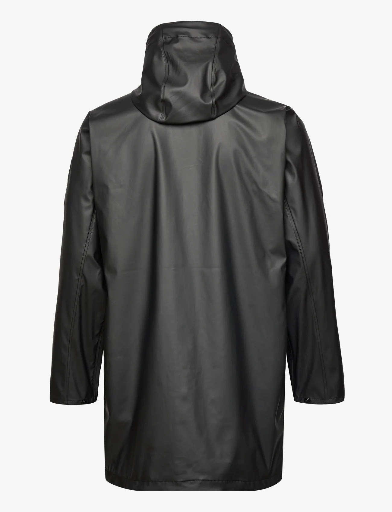 Tenson - Apelviken PU Coat M - rain coats - black - 1