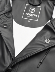 Tenson - Apelviken PU Coat M - regnjackor - black - 2