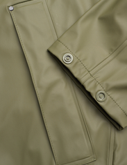 Tenson - Apelviken PU Coat M - rain coats - olive - 3
