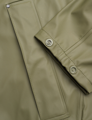 Tenson - Apelviken PU Coat M - regnjackor - olive - 3