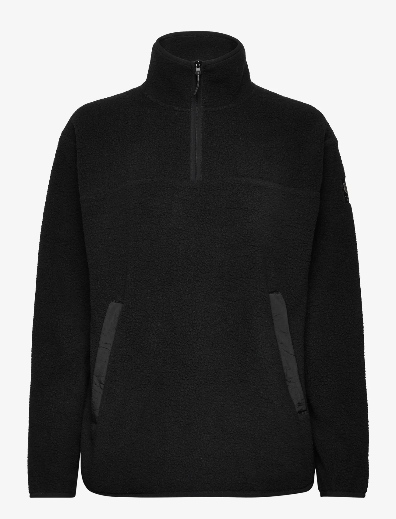Tenson - Yoke Halfzip - mid layer jackets - black - 0