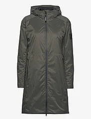 Tenson - Transition Coat Woman - lietusmēteļi - dark olive - 0