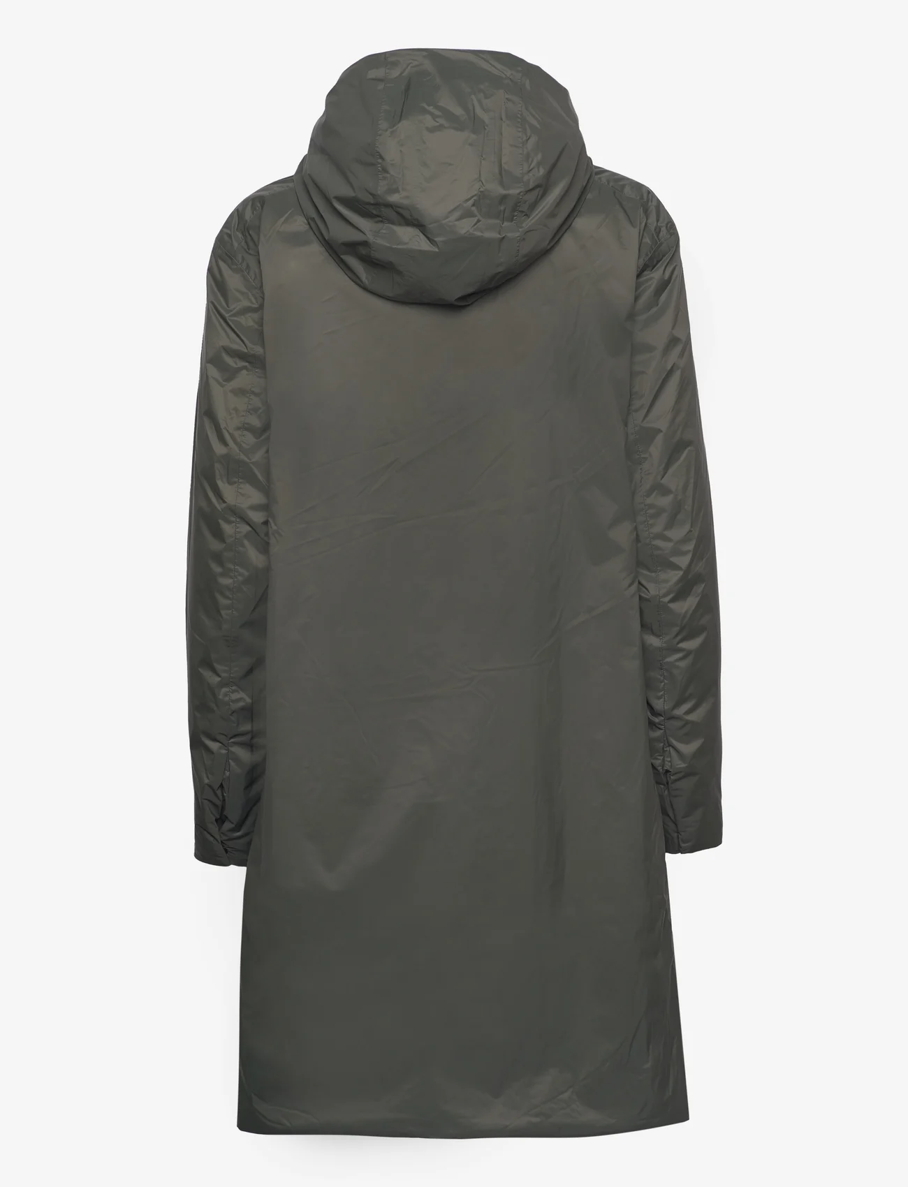 Tenson - Transition Coat Woman - regnkappa - dark olive - 1
