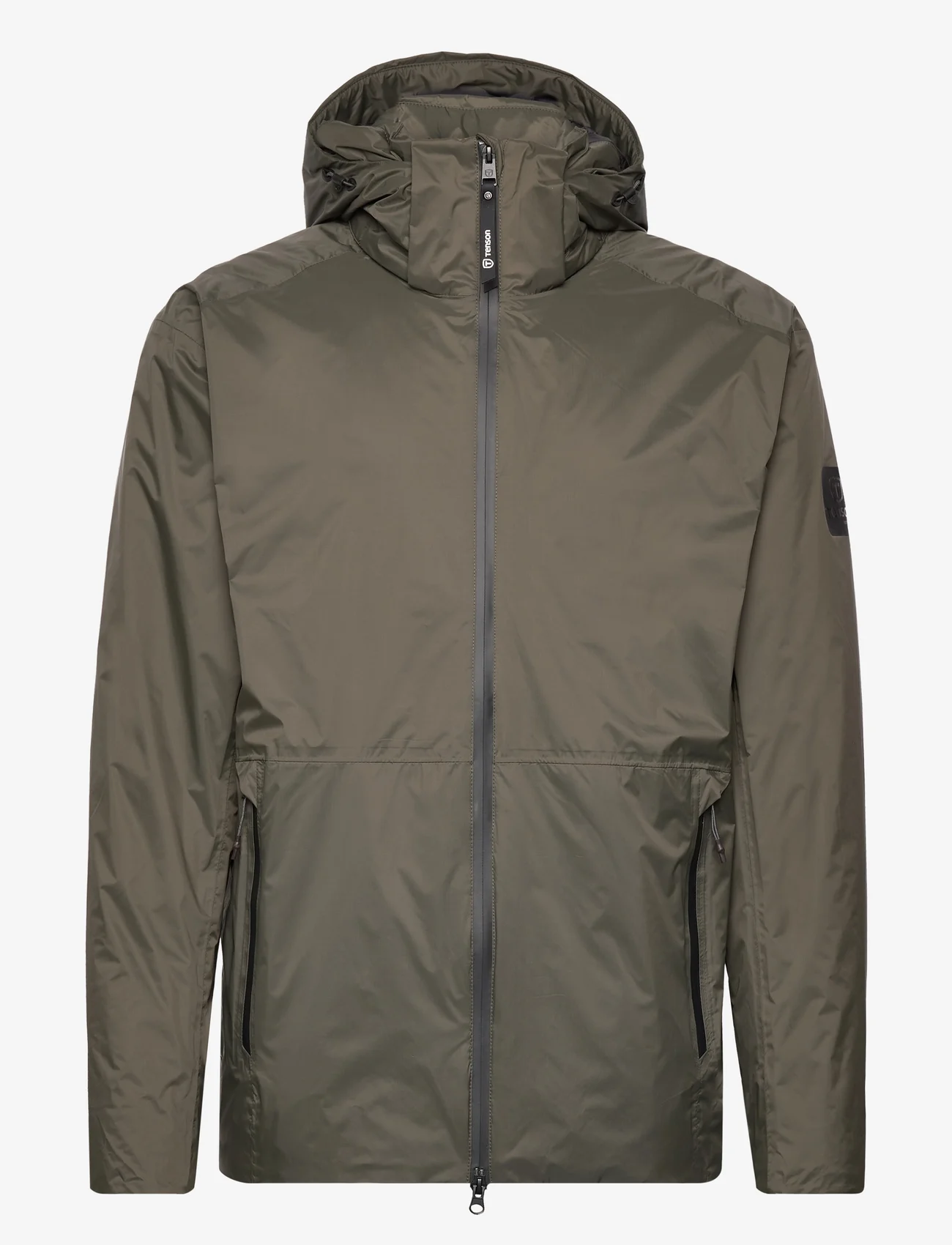 Tenson - Transition Jacket Men - jakker og regnjakker - dark olive - 0