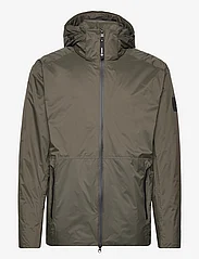 Tenson - Transition Jacket Men - lietusmēteļi - dark olive - 0