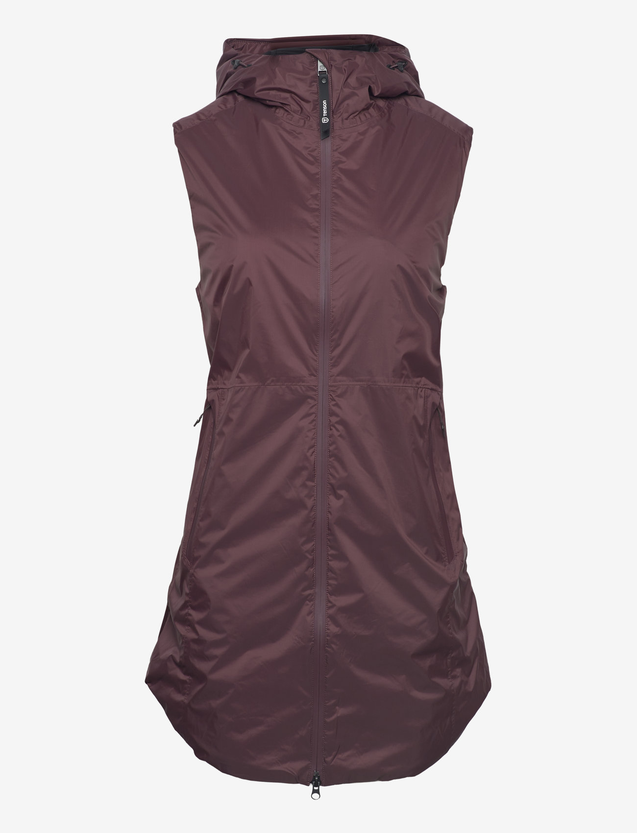 Tenson - Transition Vest Woman - overtøj - aubergine - 0
