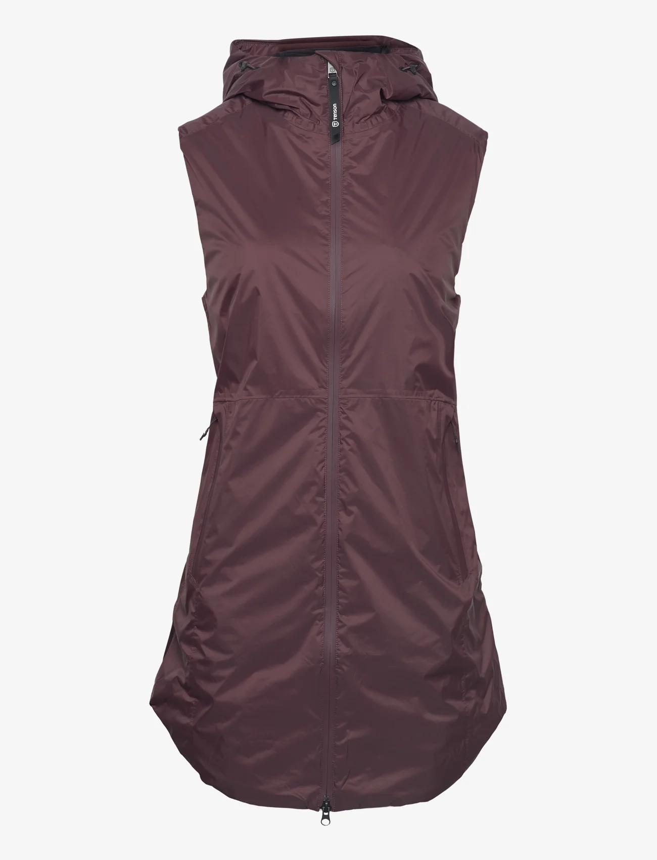 Tenson - Transition Vest Woman - tepitud vestid - aubergine - 0