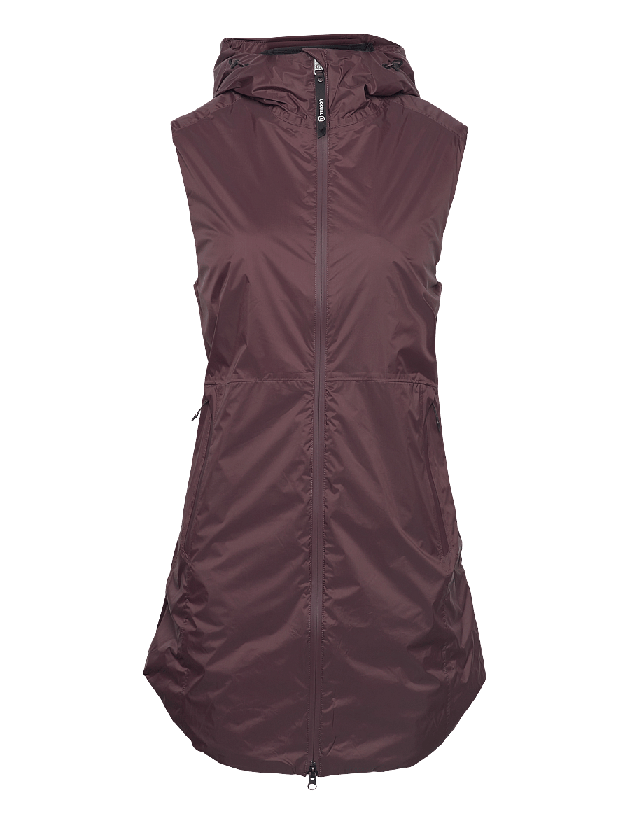 Tenson - Transition Vest Woman - Õueriided - aubergine - 0