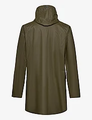 Tenson - Compass Rain Coat M - allværsjakker & regnjakker - olive - 1