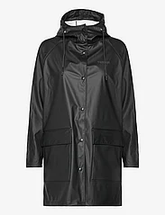 Tenson - Compass Rain Coat W - rain coats - black - 0