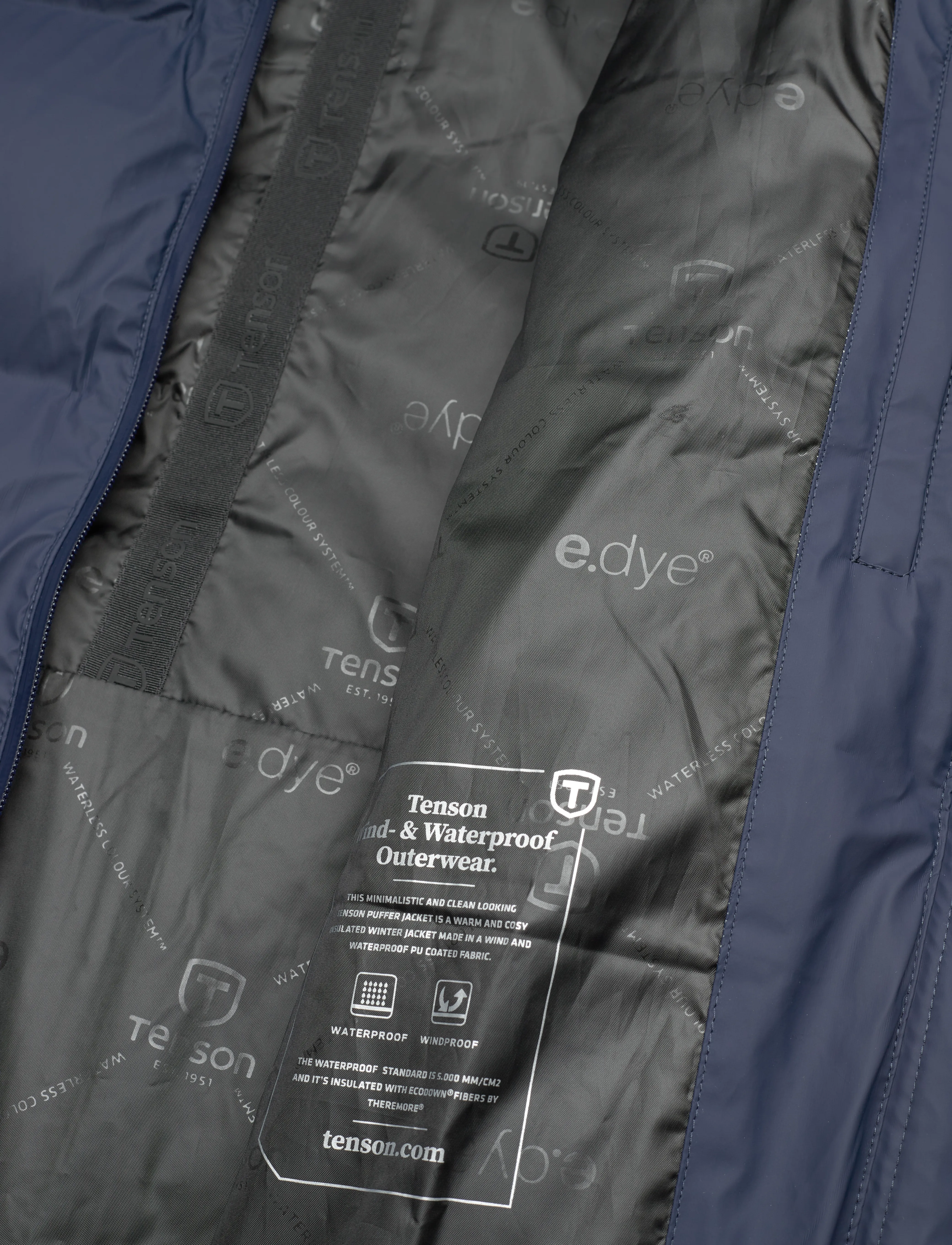 Tenson - Norgay Jacket Men - parkasjackor - dark navy - 4
