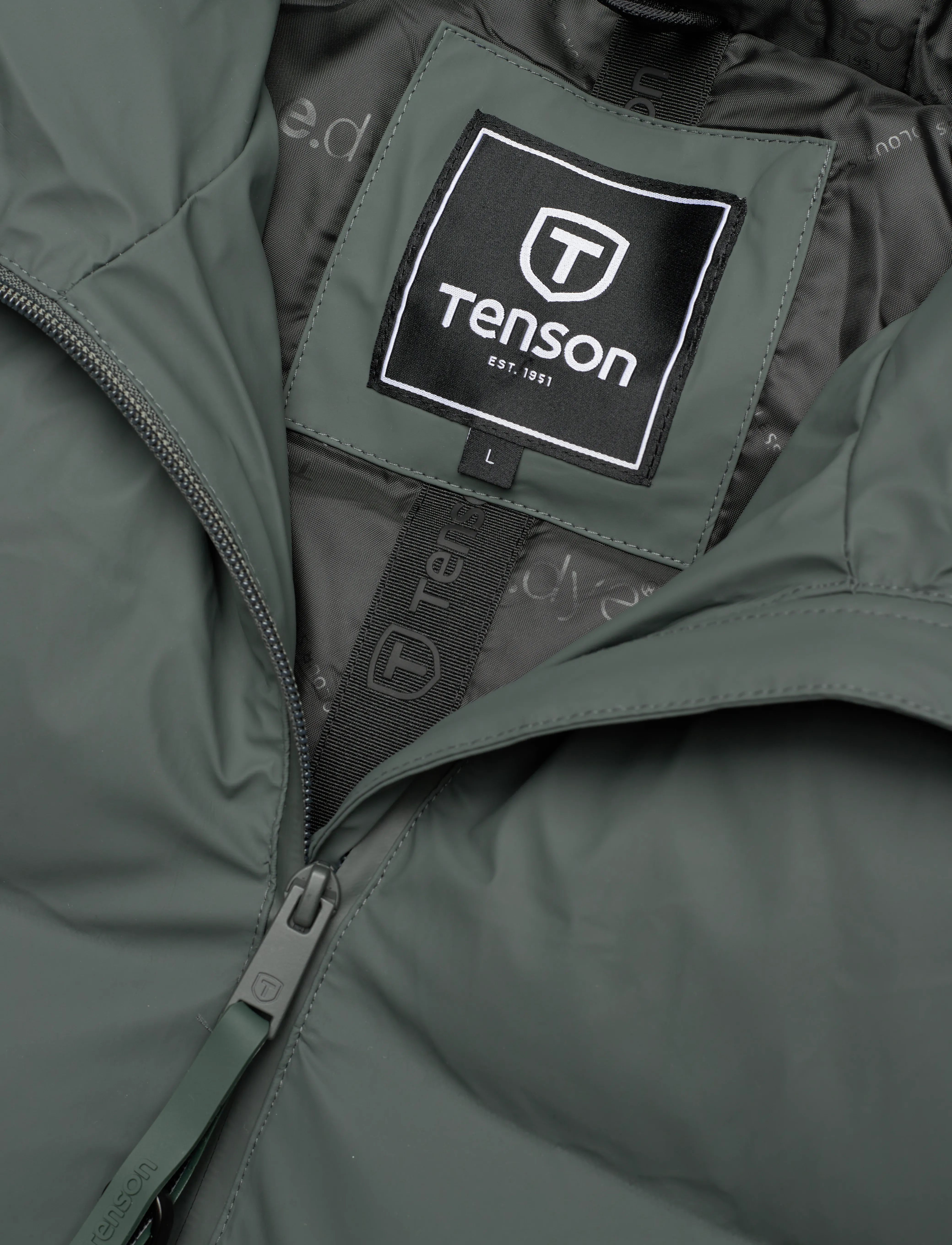Tenson - Norgay Jacket Men - parkas - grey green - 2