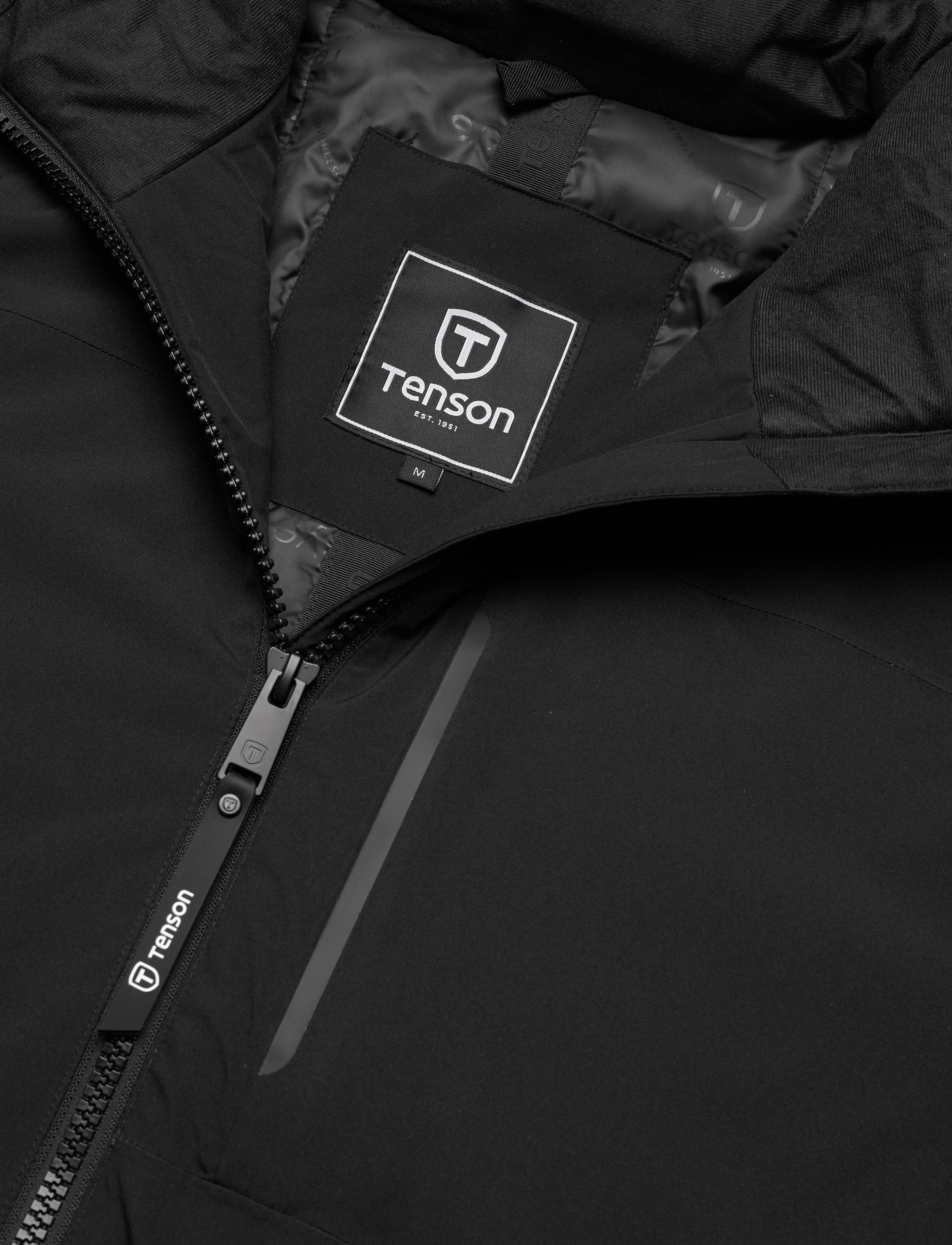 Tenson - Dave Jacket - regnjakker - black - 2