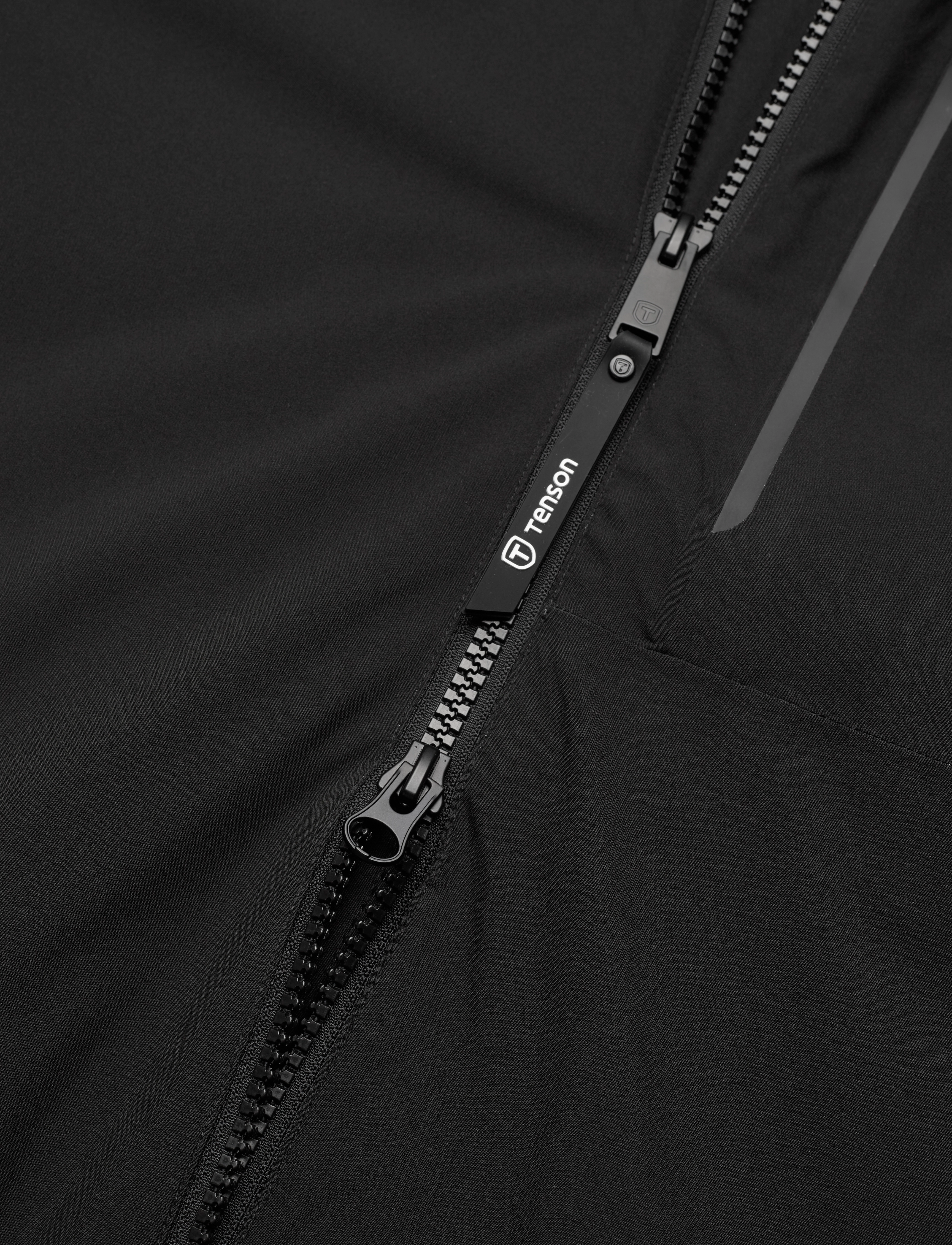 Tenson - Dave Jacket - regnjakker - black - 4