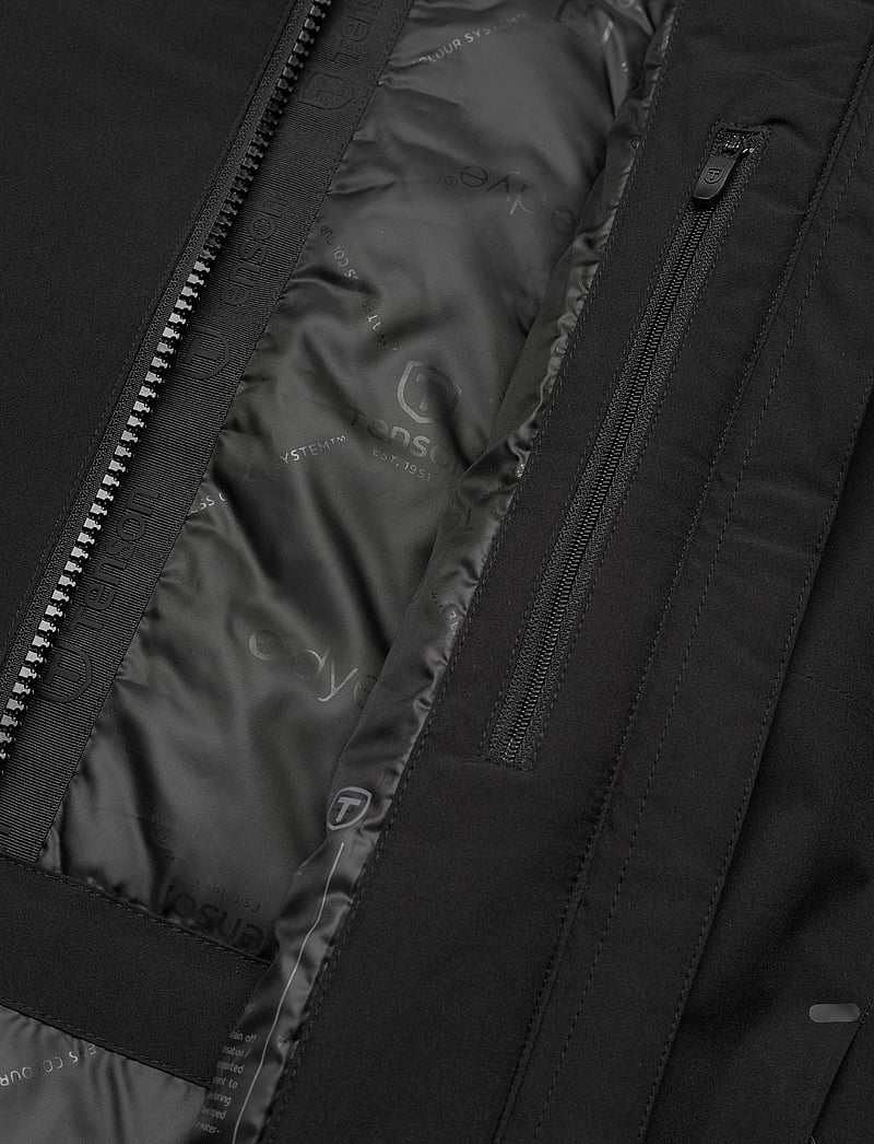 Tenson - Dave Jacket - friluftsjakker - black - 5