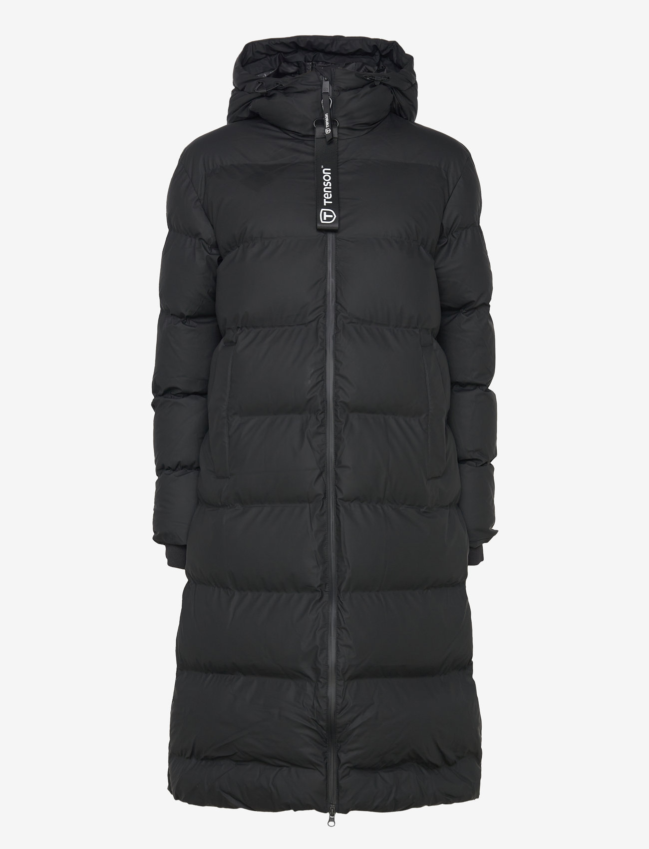Tenson - Chimi Coat Women - voodriga mantlid - black - 0