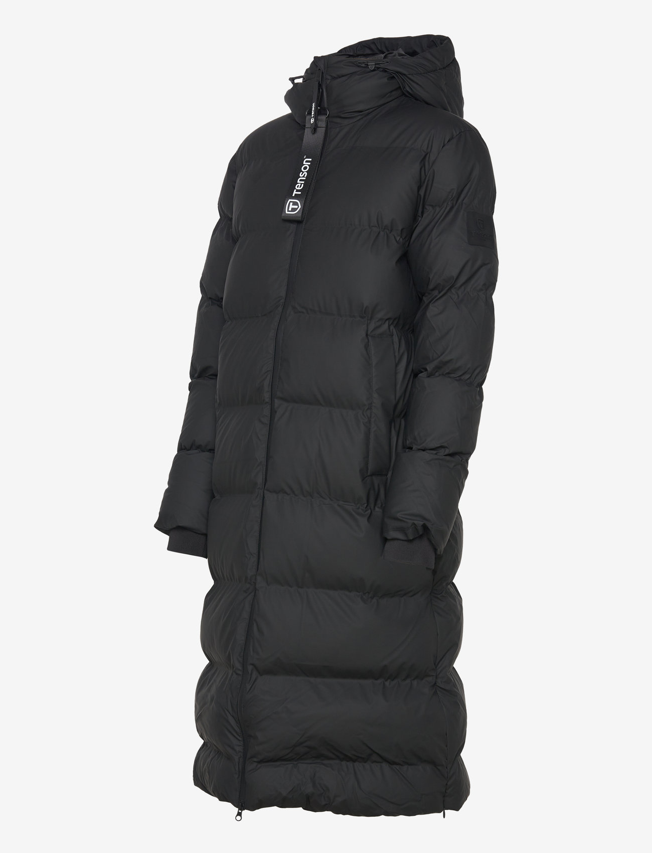 Tenson - Chimi Coat Women - voodriga mantlid - black - 3