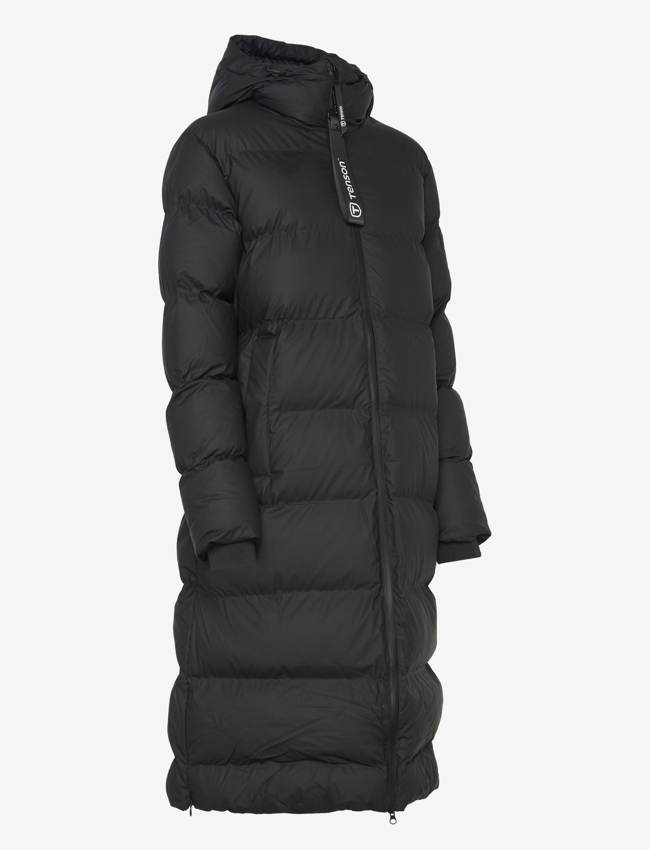 Tenson - Chimi Coat Women - voodriga mantlid - black - 2