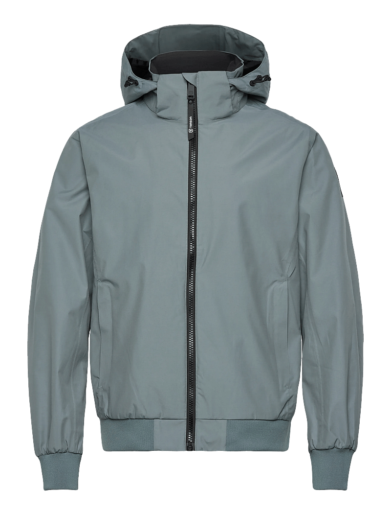 Tenson - Andrew Jacket Men - friluftsjakker - grey green - 0