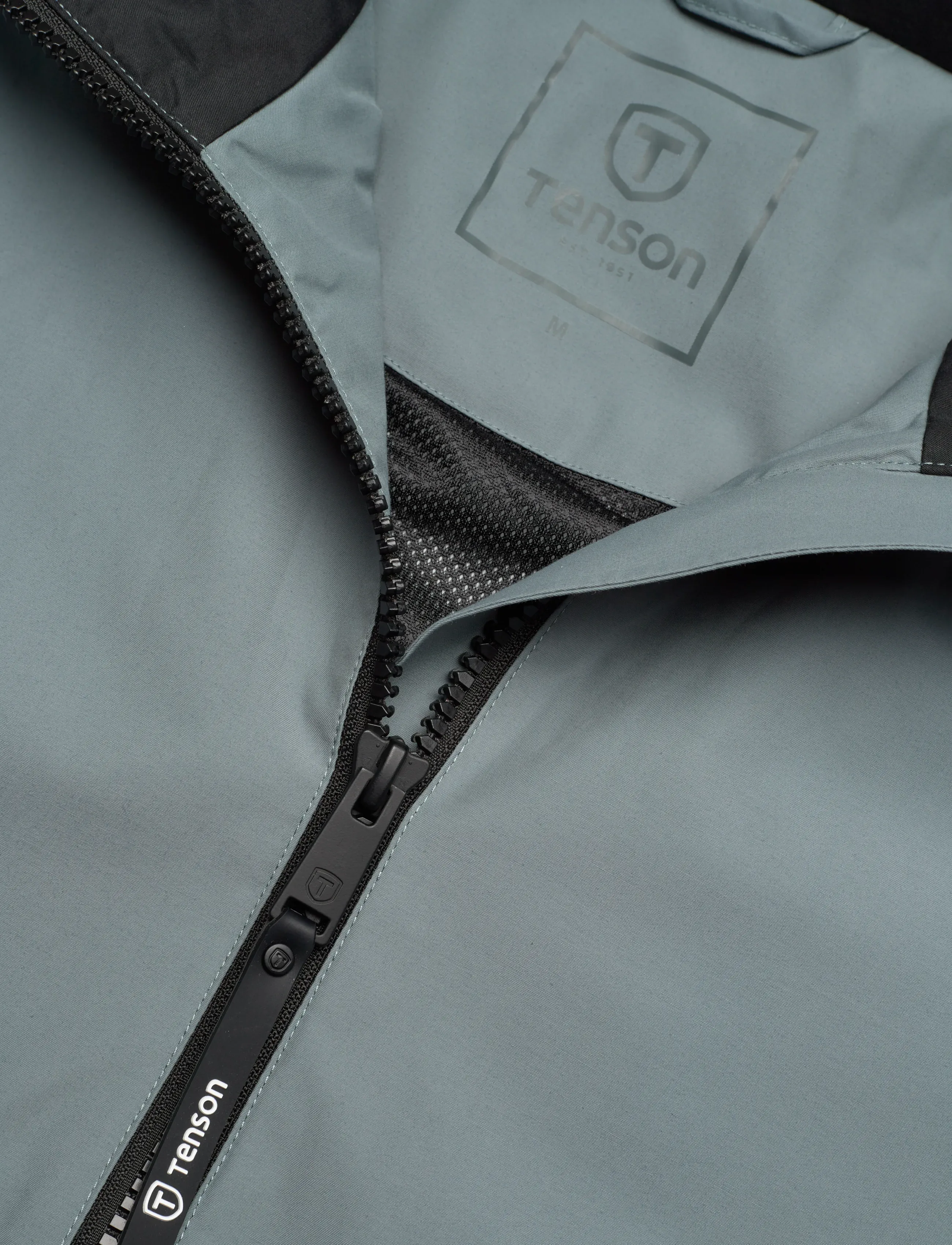 Tenson - Andrew Jacket Men - frilufts- & regnjakker - grey green - 2