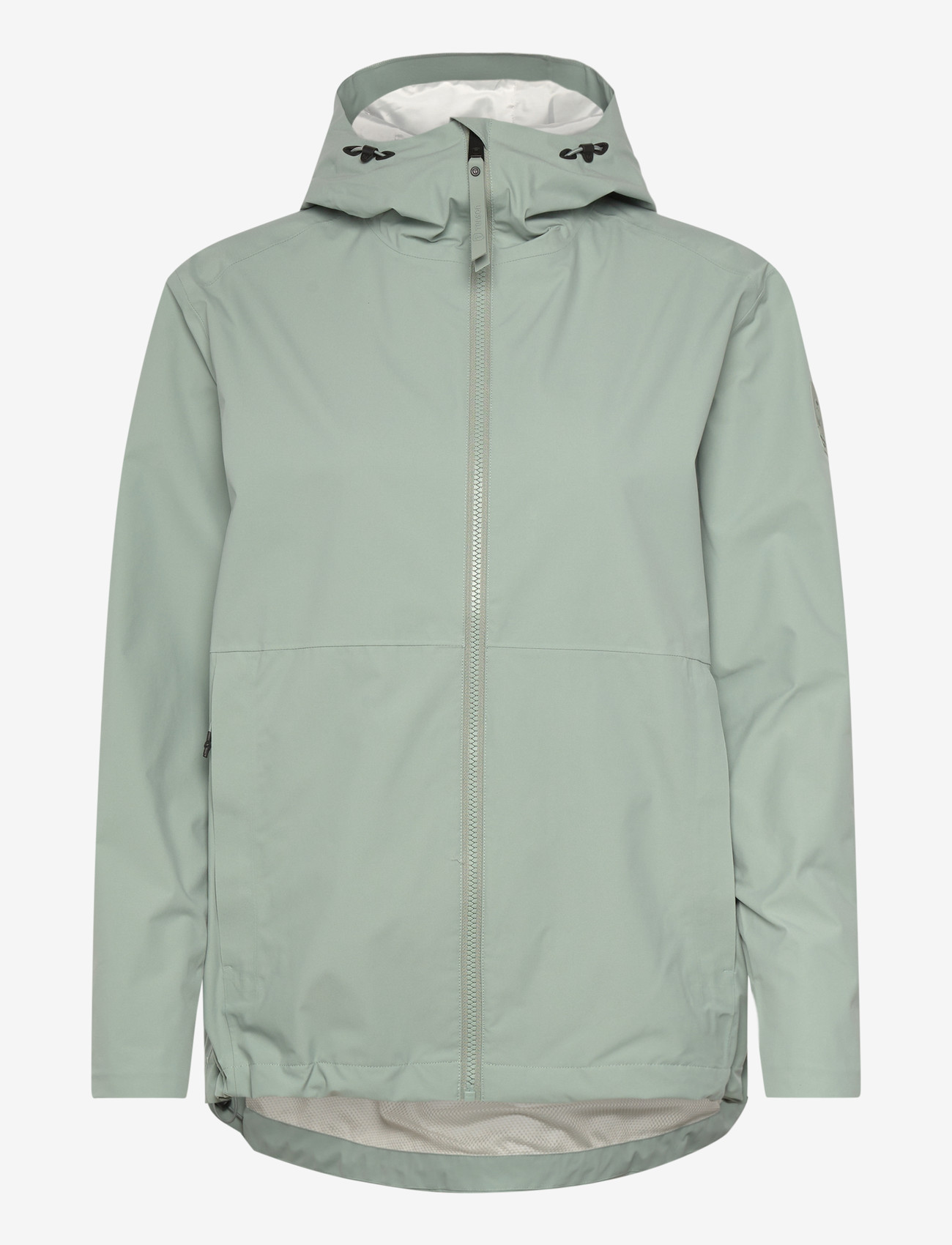 Tenson - Malou Jacket - regnjakker - grey green - 0