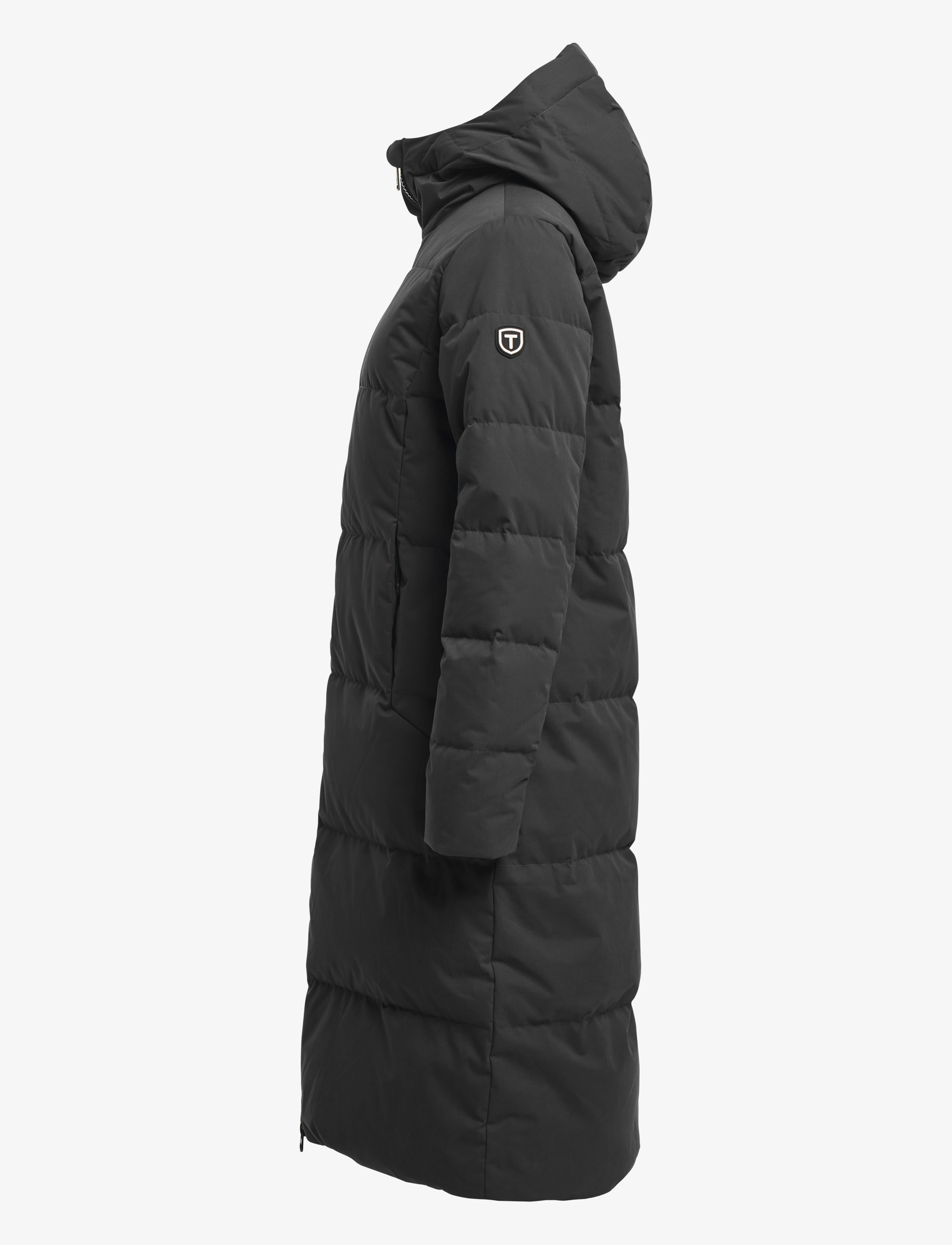 Tenson - Stella Down Coat W - dunfrakker - black - 3