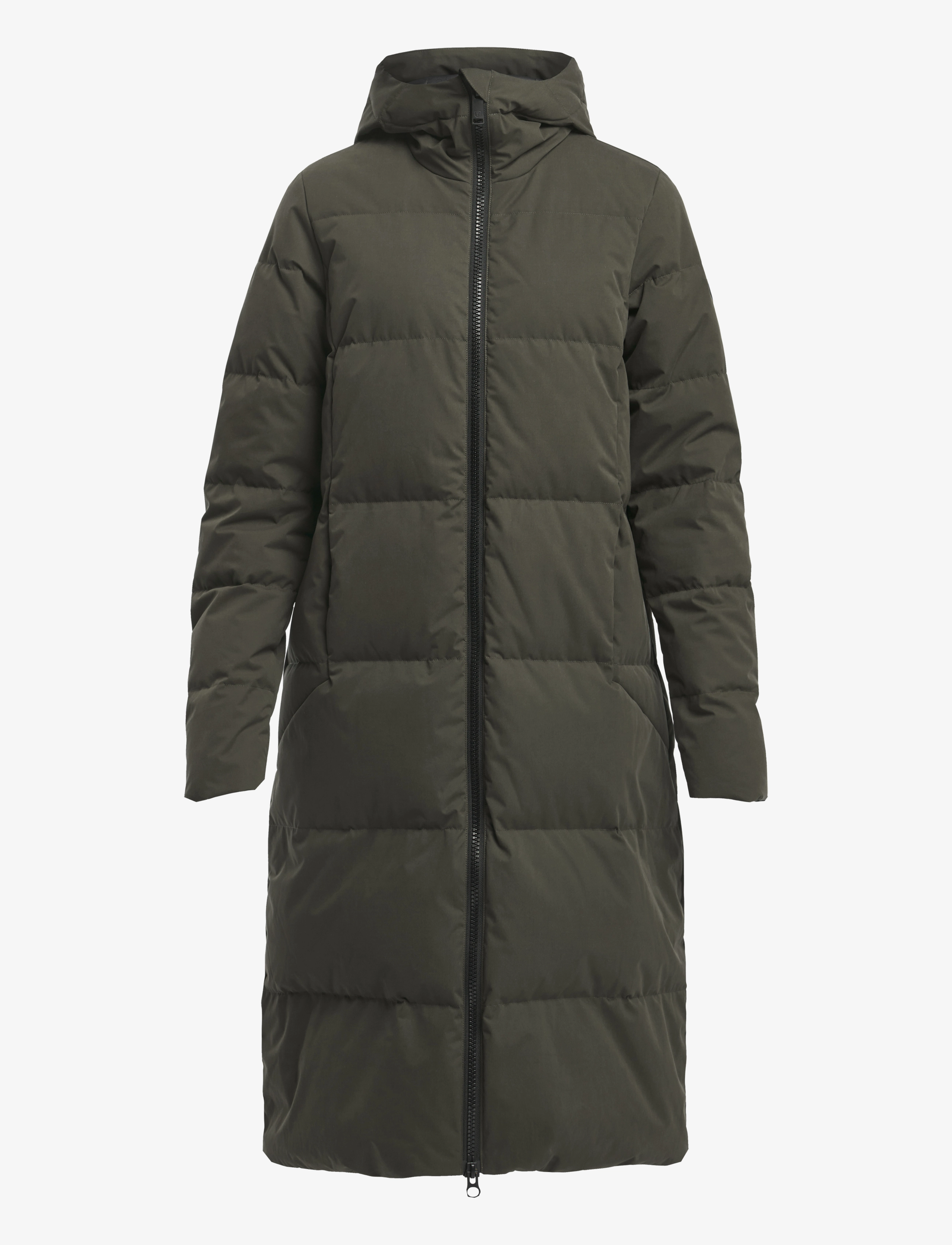 Tenson Stella Down Coat W - Tenson - DARK OLIVE / khaki/green