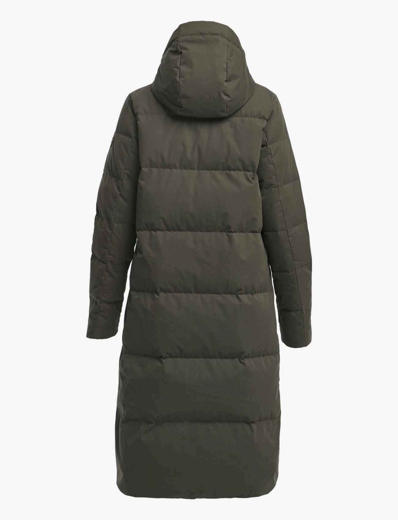 Tenson - Stella Down Coat W - daunenmäntel - dark olive - 4
