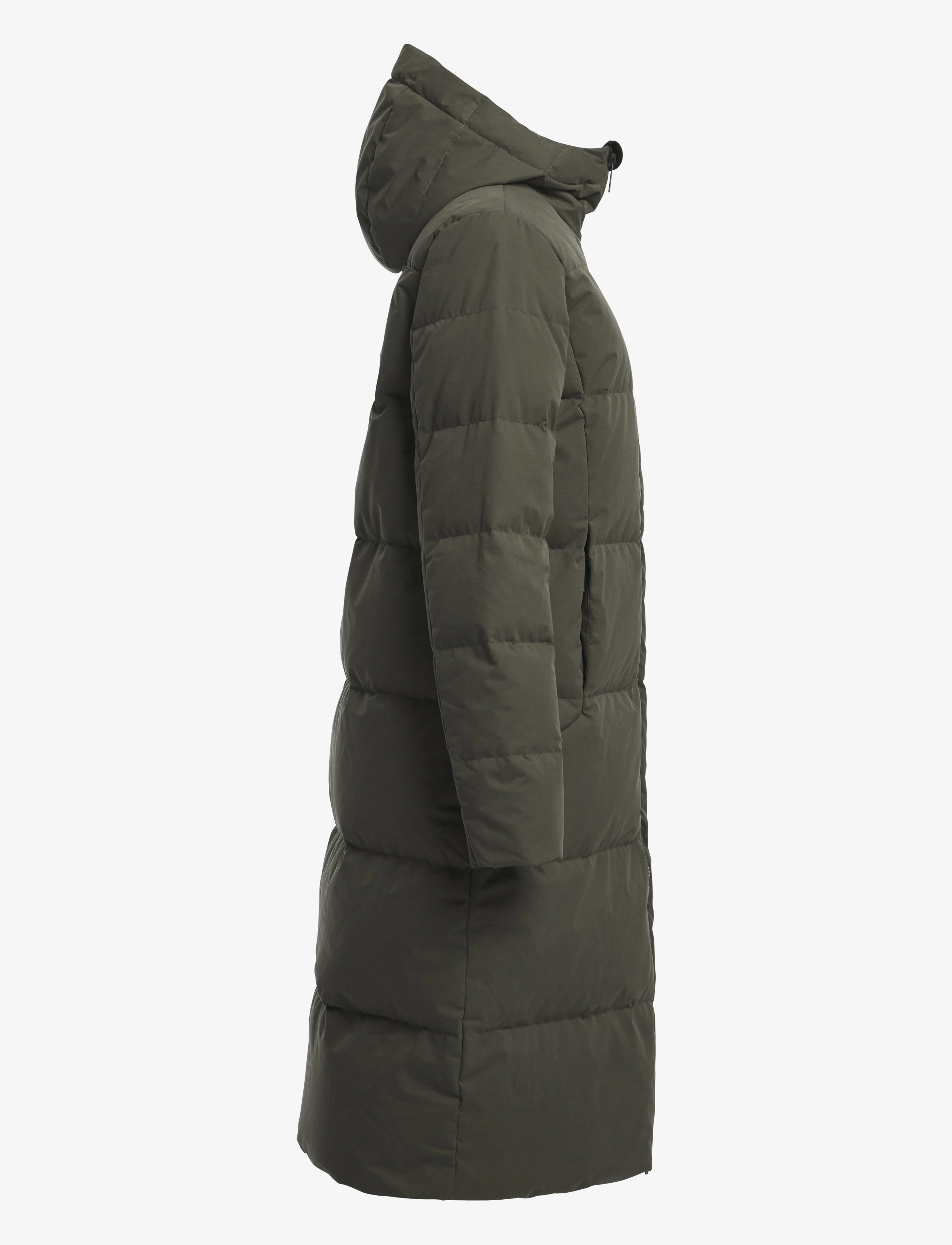 Tenson - Stella Down Coat W - daunenmäntel - dark olive - 5