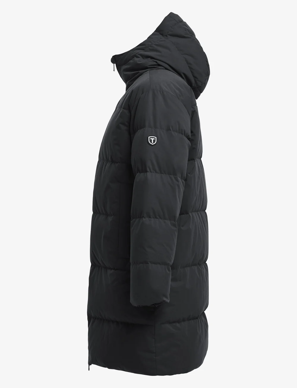 Tenson - Joe Downcoat M - parkasjackor - tap shoe black - 3