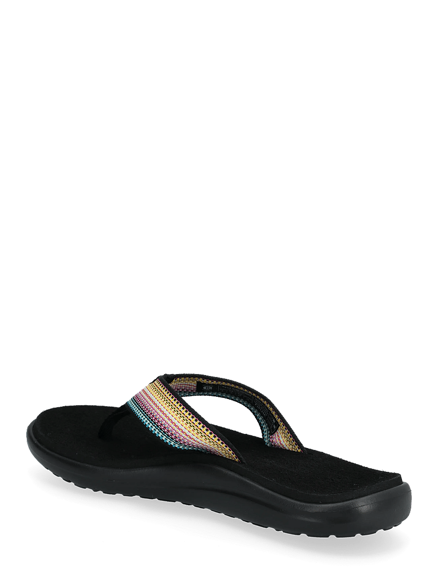 Teva - Voya Flip - flat sandals - antiguous black multi - 2