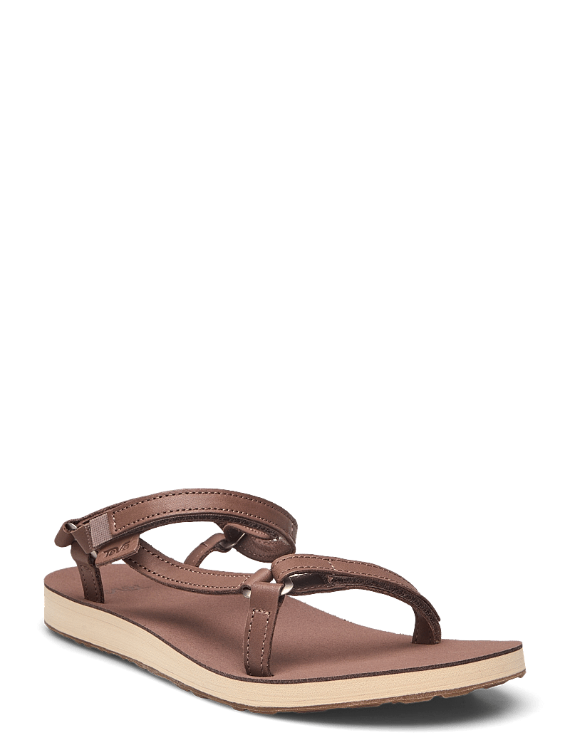 Teva - Original Universal Slim Leather - kontsata sandaalid - acorn - 0