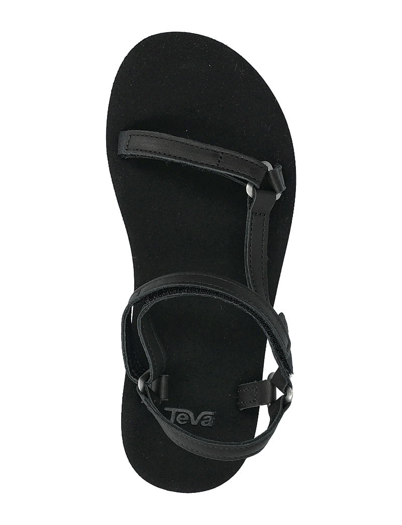 Teva - Original Universal Slim Leather - platta sandaler - black/ tan - 3