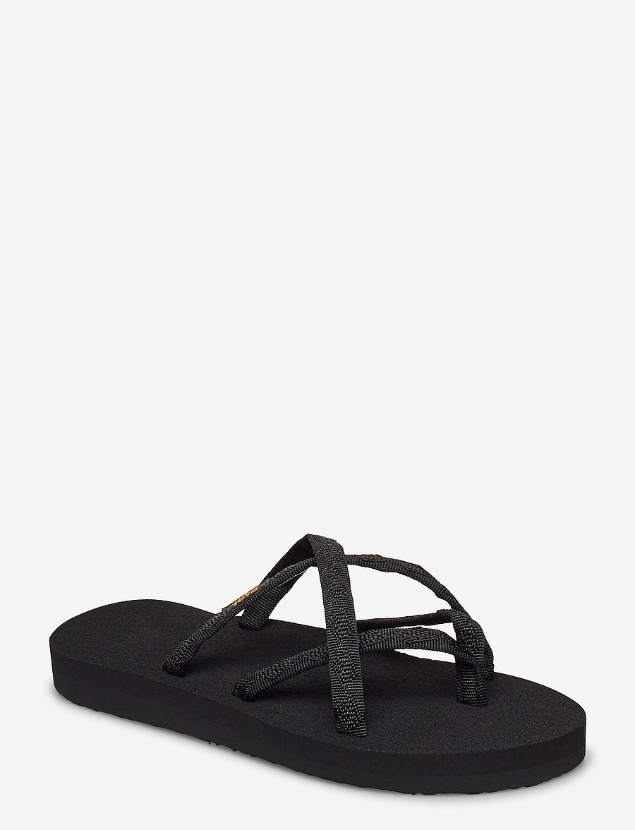 Teva - Olowahu - platta sandaler - mix b black onblack - 0
