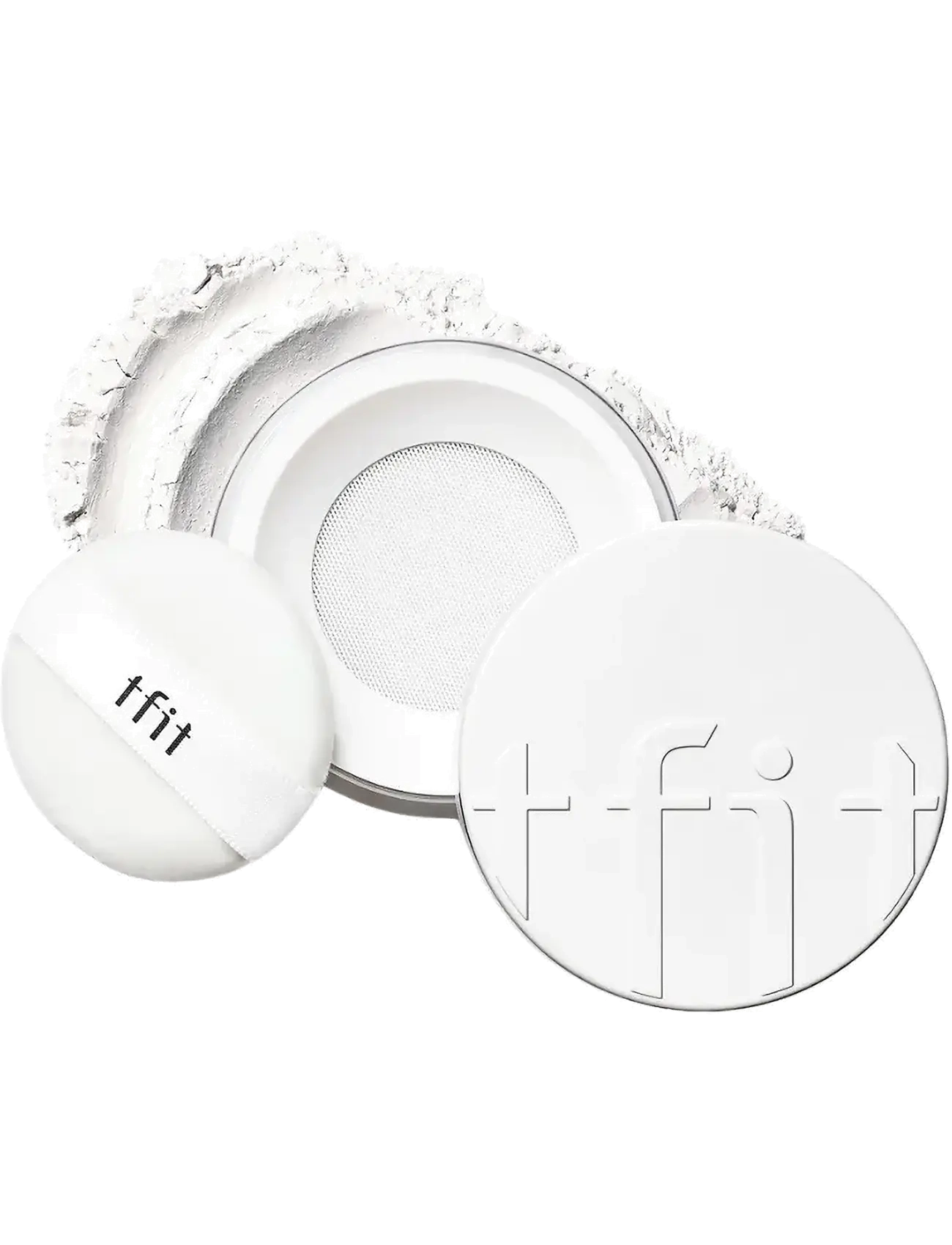 TFIT Translucent Set Finishing Powder - Studentergaver - 01 WHITE / natural