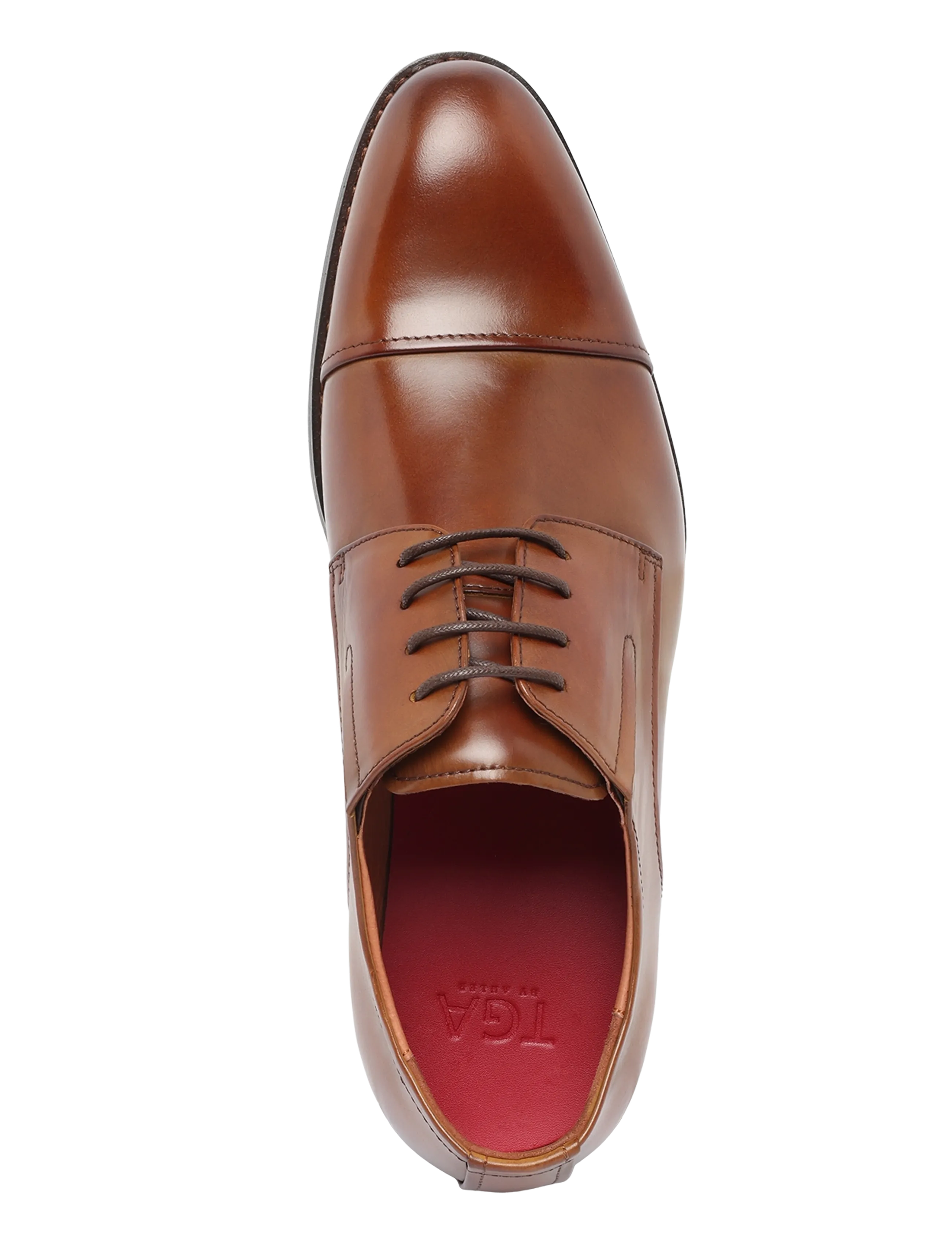 TGA by Ahler - TNS 1010 - derby-schuhe - cognac - 3