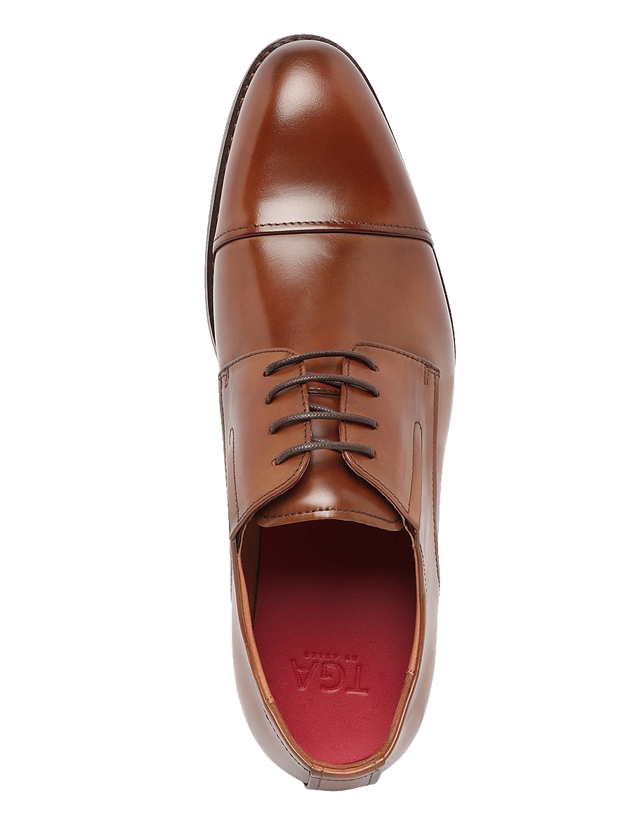 TGA by Ahler - TNS 1010 - derby-kengät - cognac - 3