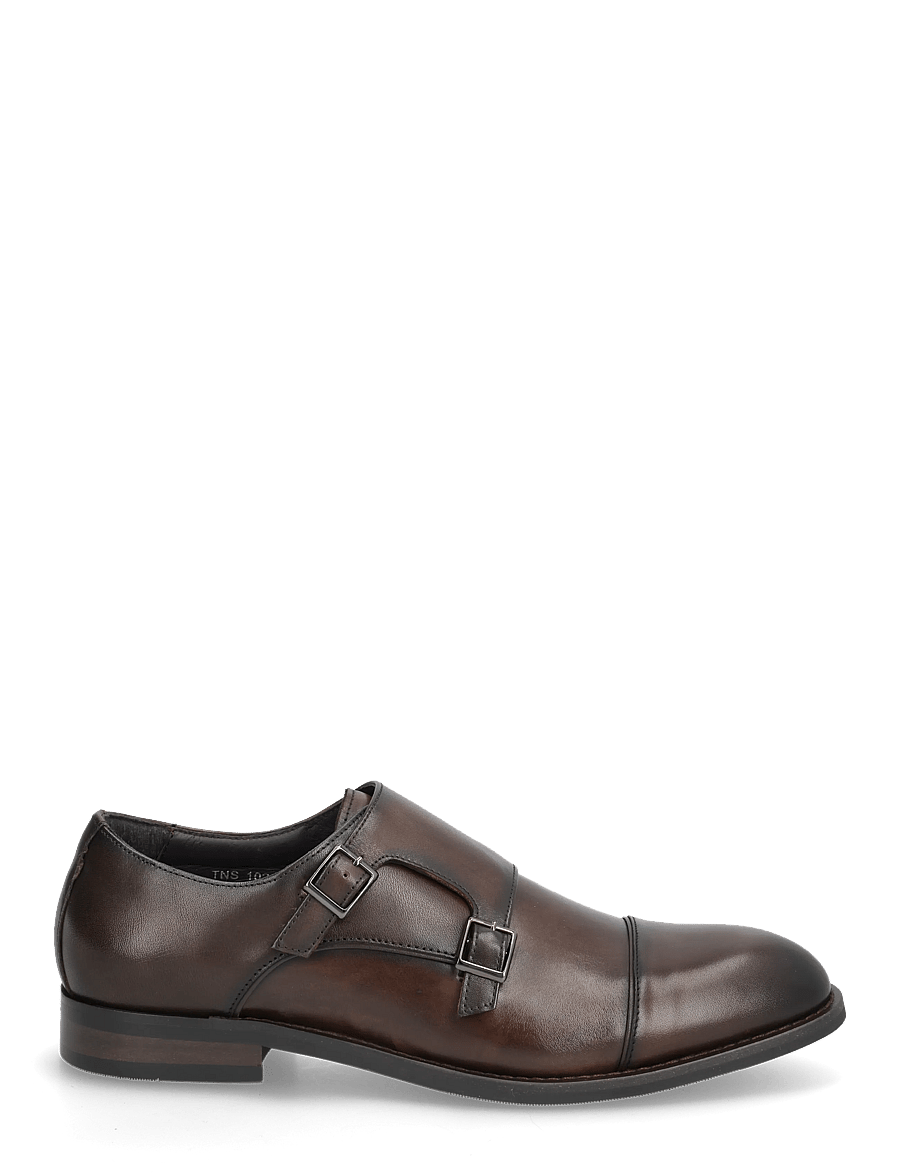 TGA by Ahler - TNS 1022 - derbyschoenen - dk brown - 1