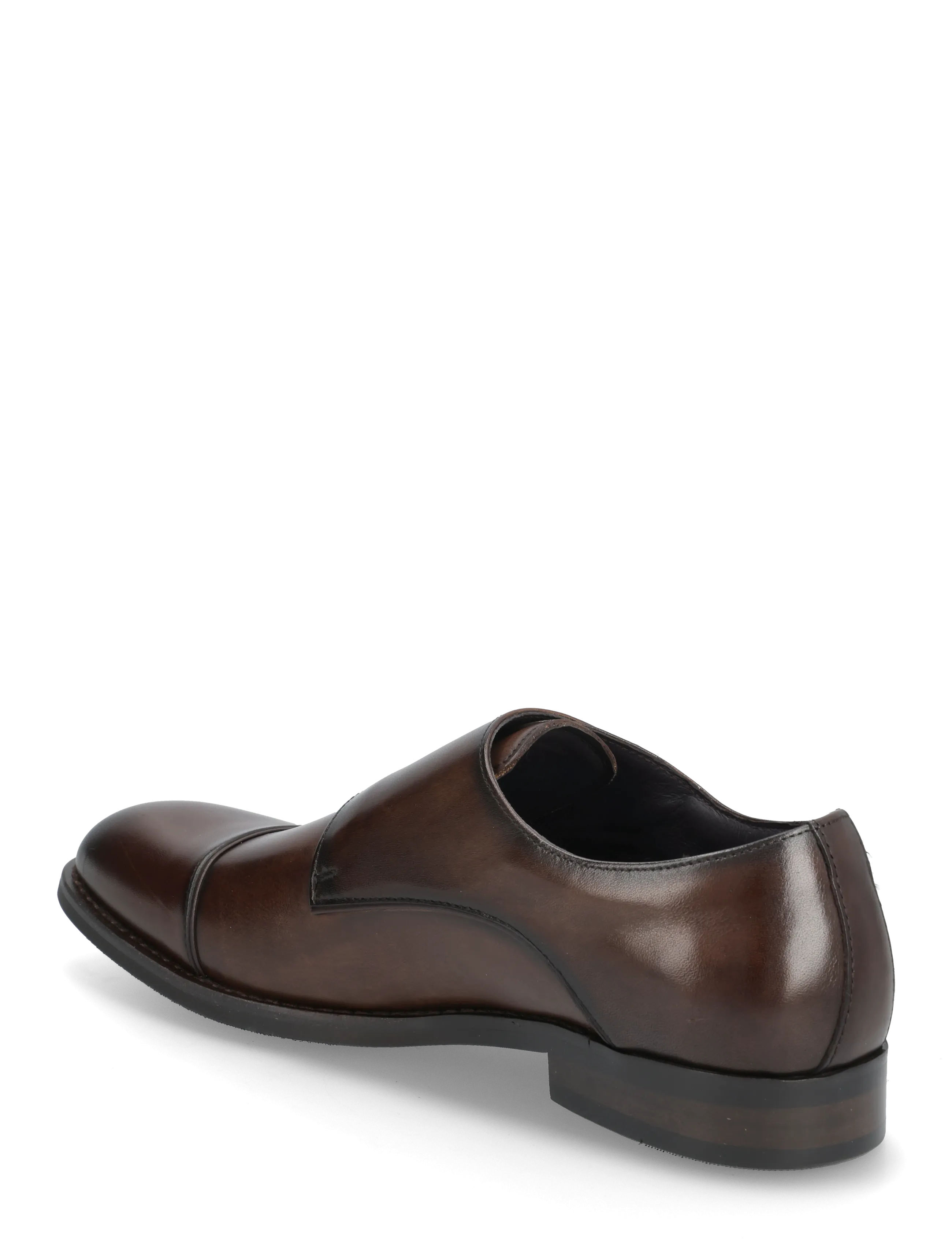 TGA by Ahler - TNS 1022 - derby skór - dk brown - 2