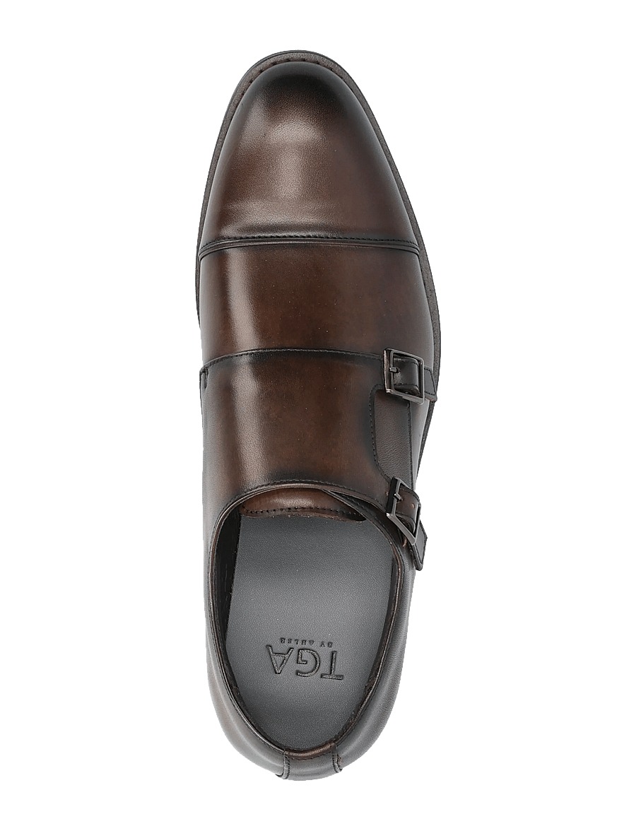 TGA by Ahler - TNS 1022 - derbyschoenen - dk brown - 3