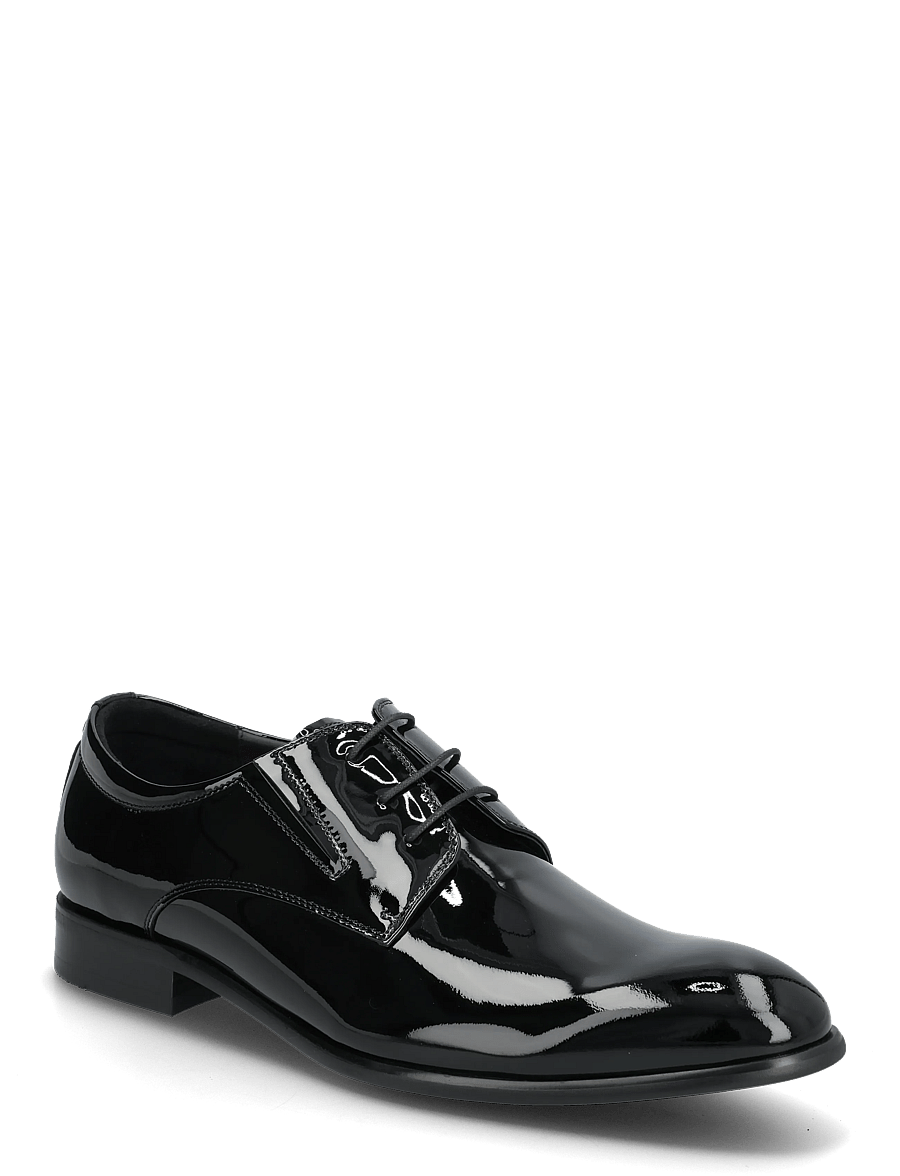 TGA by Ahler - Patent derby shoe - derby sko - black - 0